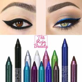 Wine red green blue purple silver pink eyeliner eye and eye multi-use eye shadow lipstick eyebrow pencil