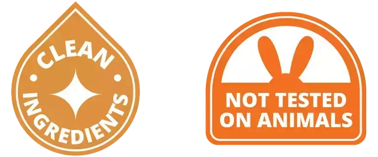 clean ingredients | not tested on animals mobile 2