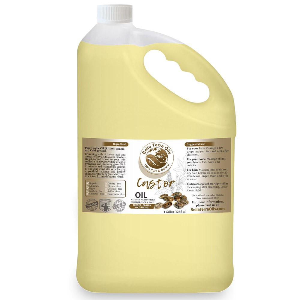 Certified Organic Castor Oil
