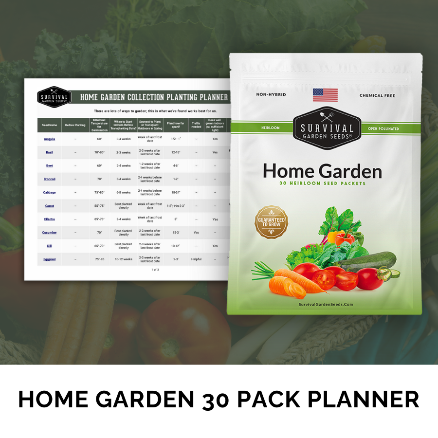 Home Garden Planting Guide