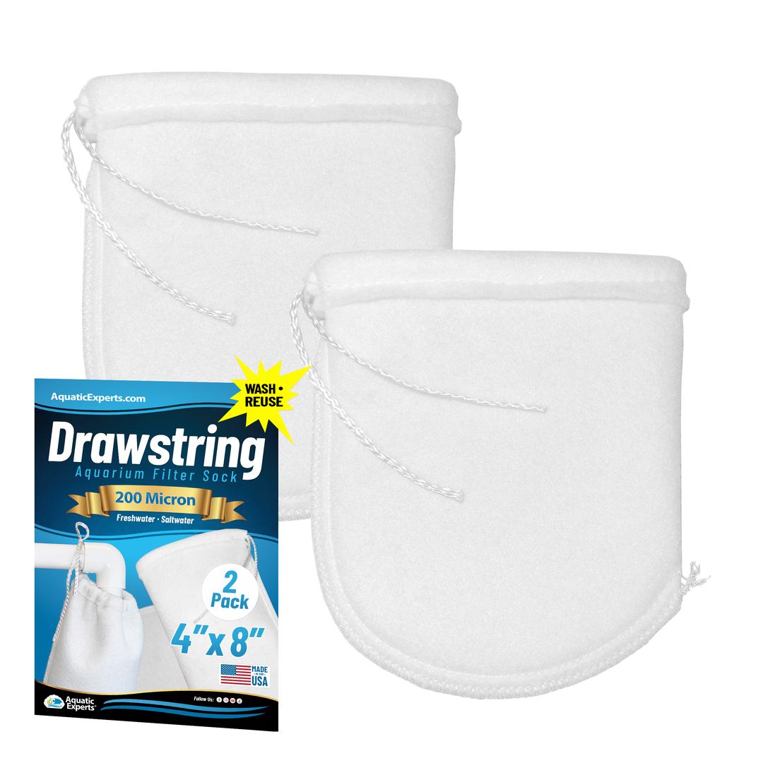 Aquatic Experts drawstring filter socks