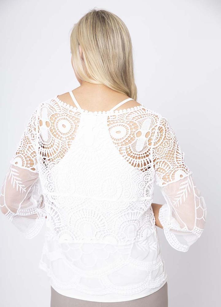 Lace Crochet Cardi