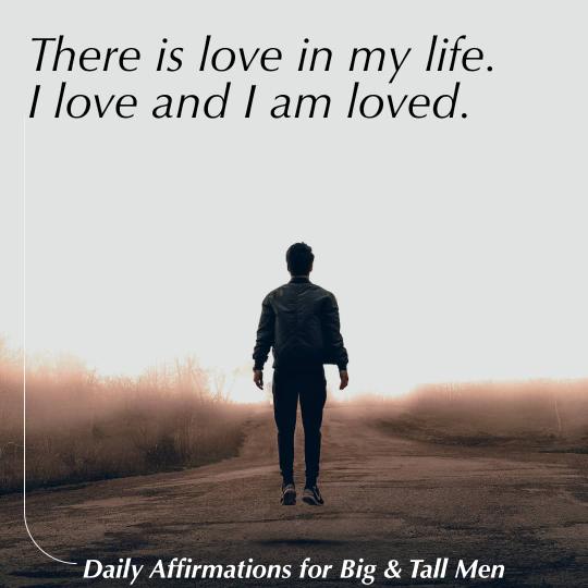 The Power of Daily Affirmations for Big & Tall Men - Big Boy Bamboo