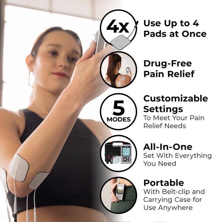 TENS 7000 Rechargeable TENS Unit Conquer Your Pain
