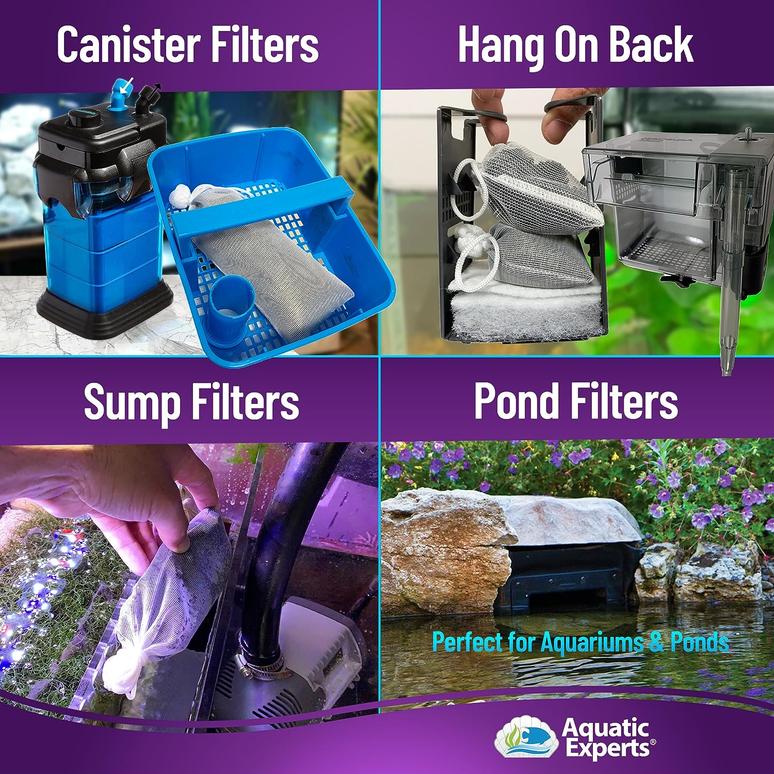 Premium Activated Carbon Aquarium Filter Charcoal Media Removes Wa Aquatic Experts