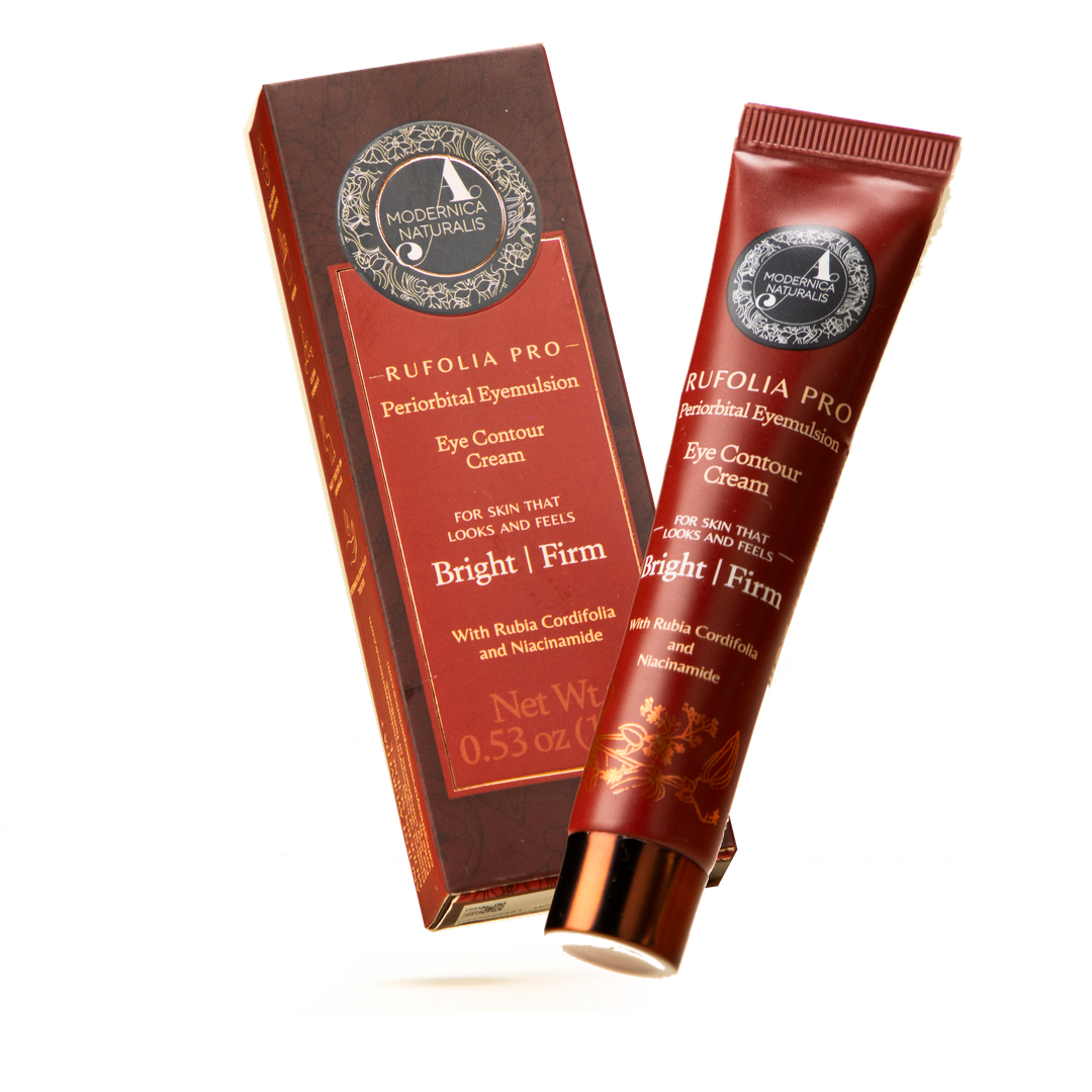 Rufolia Pro Eye Contour Eyemulsion – Brighten, Firm and Moisturize Under-Eyes – New Formula with Manjistha, Aloe Vera, Lotus, and Niacinamide – Best Under-Eye Cream – With Clinically Tested Ingredients Eye Cream A Modernica Naturalis 