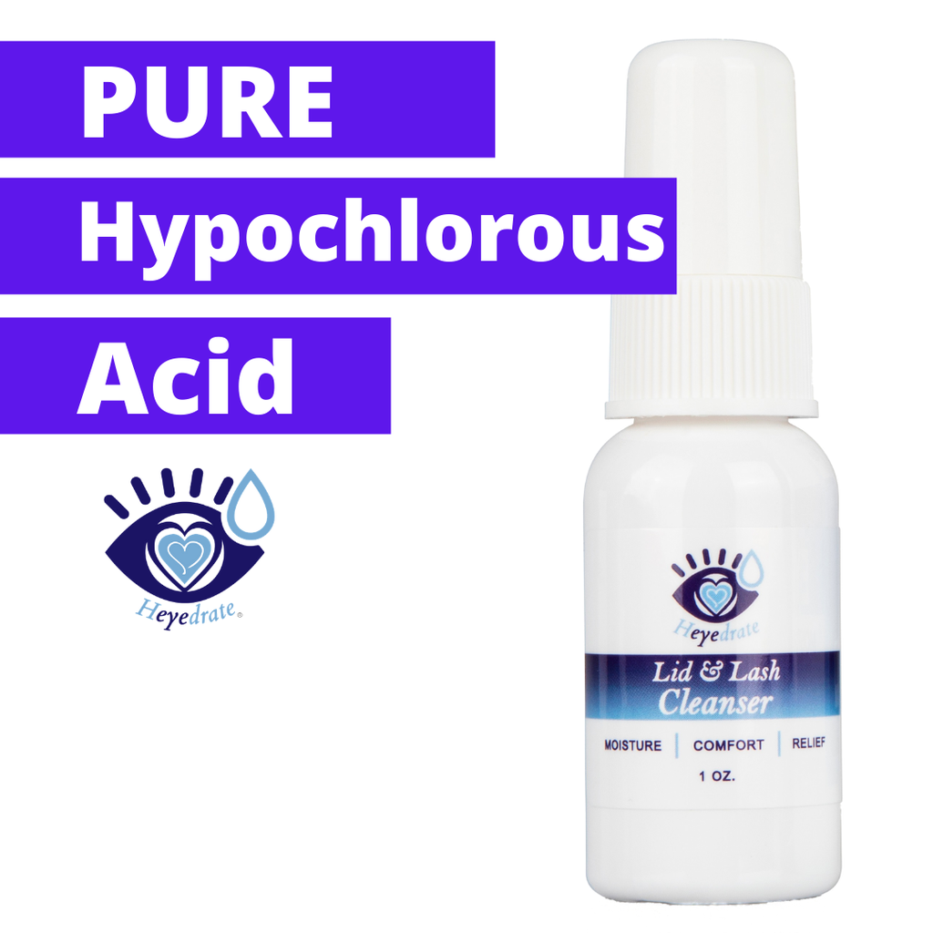 Hypochlorous Acid Lid and Lash Cleanser