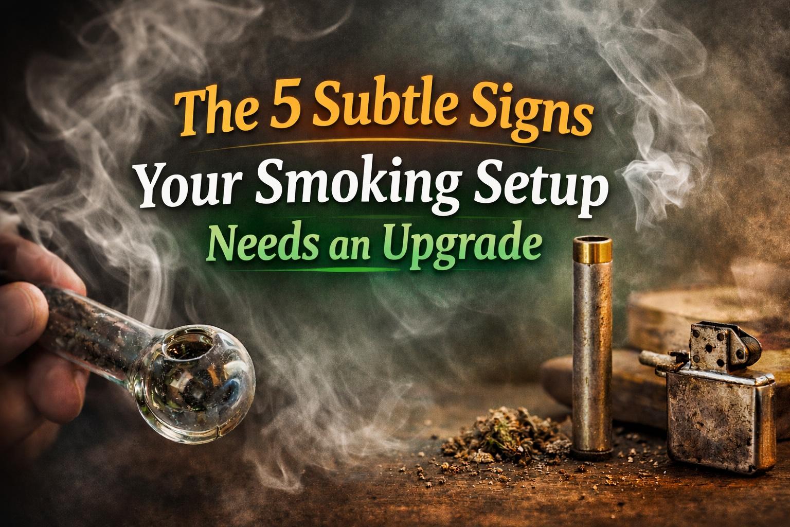 The 5 Subtle Signs Your Smoking Setup Needs an Upgrade