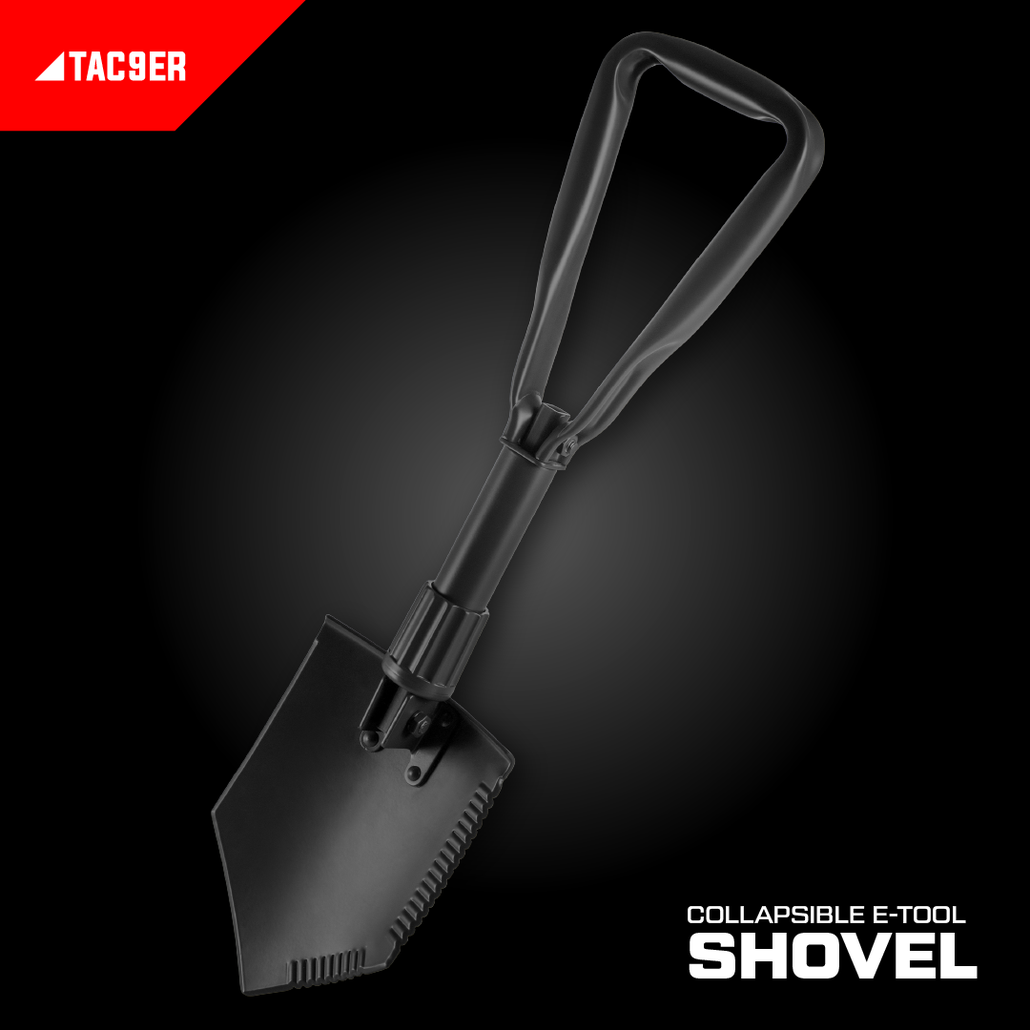 Foldable E-Tool Shovel