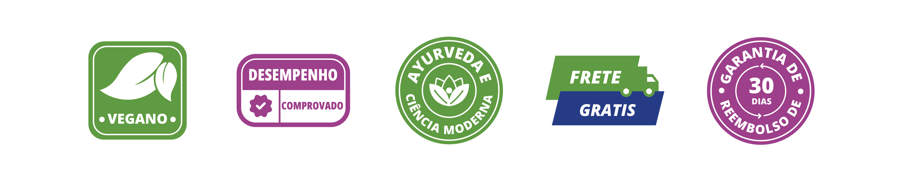 Not Tested on Animals, Vegan, 30-Day Money Back Guarantee badges