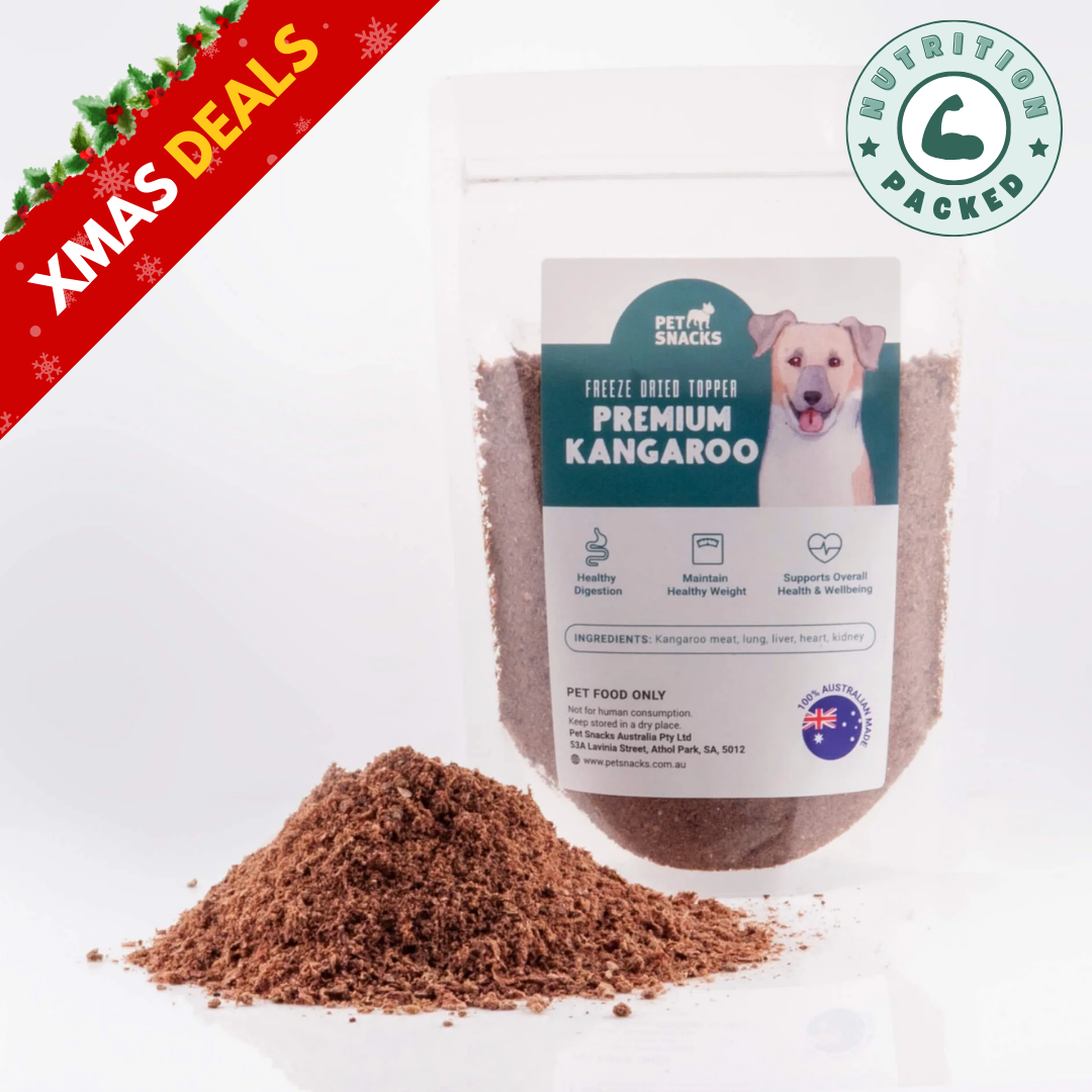 Freeze Dried Topper - Kangaroo Dog Treats Pet Snacks 