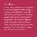 YAUVARI AMPLIFIED YOUTH SPRING - All Ingredients