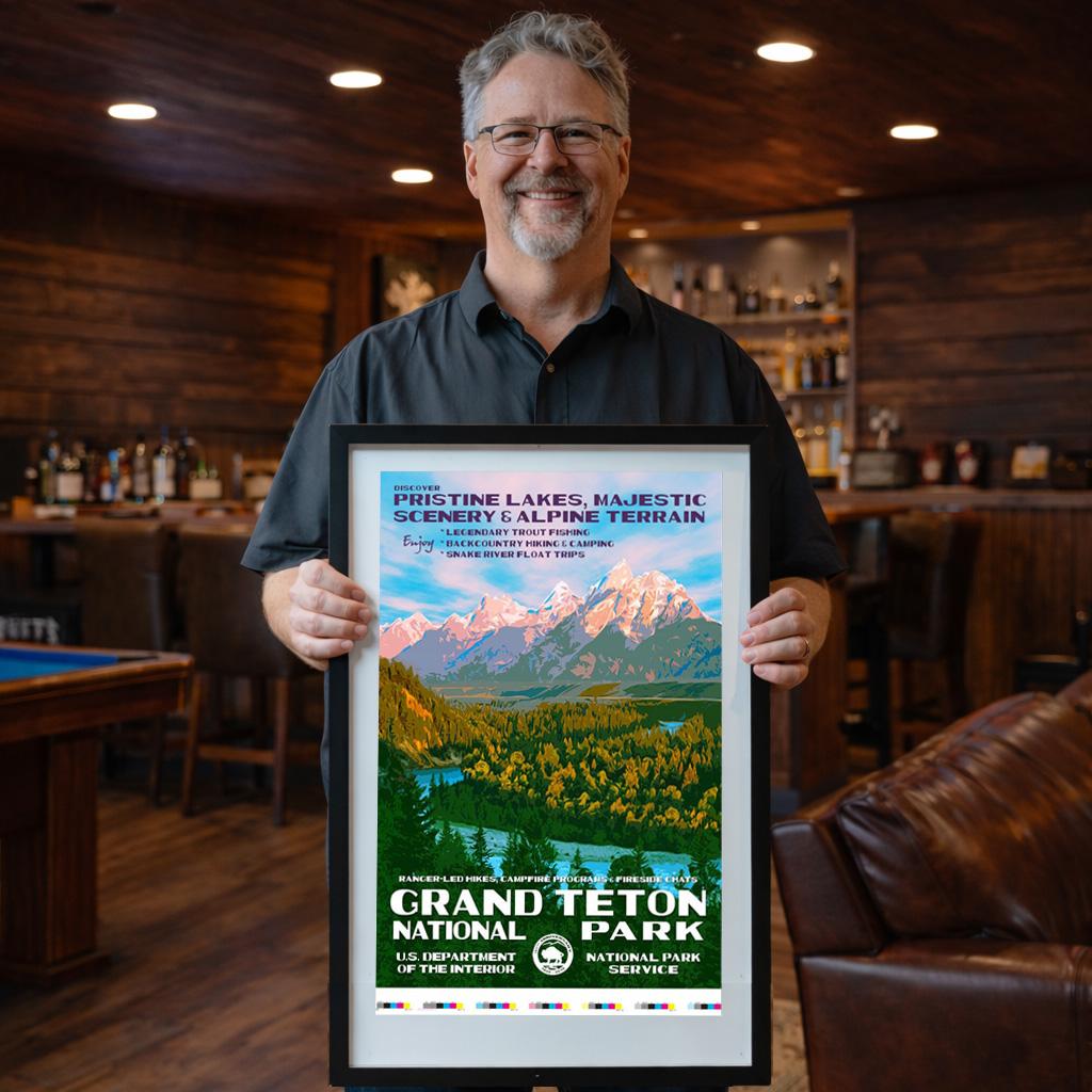 Grand Teton National Park Artist Proof - Snake River Overlook