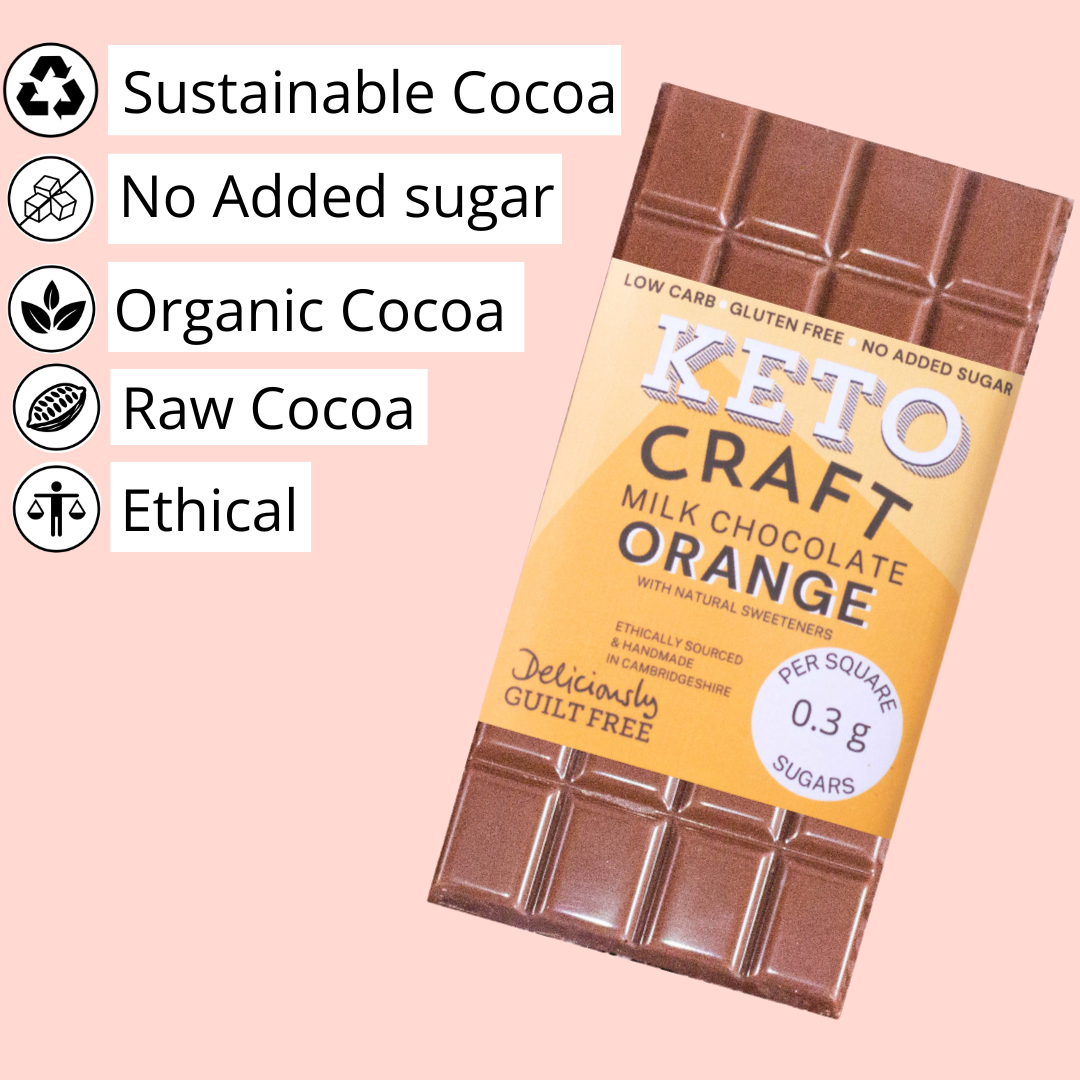 Orange Milk Chocolate (100g)