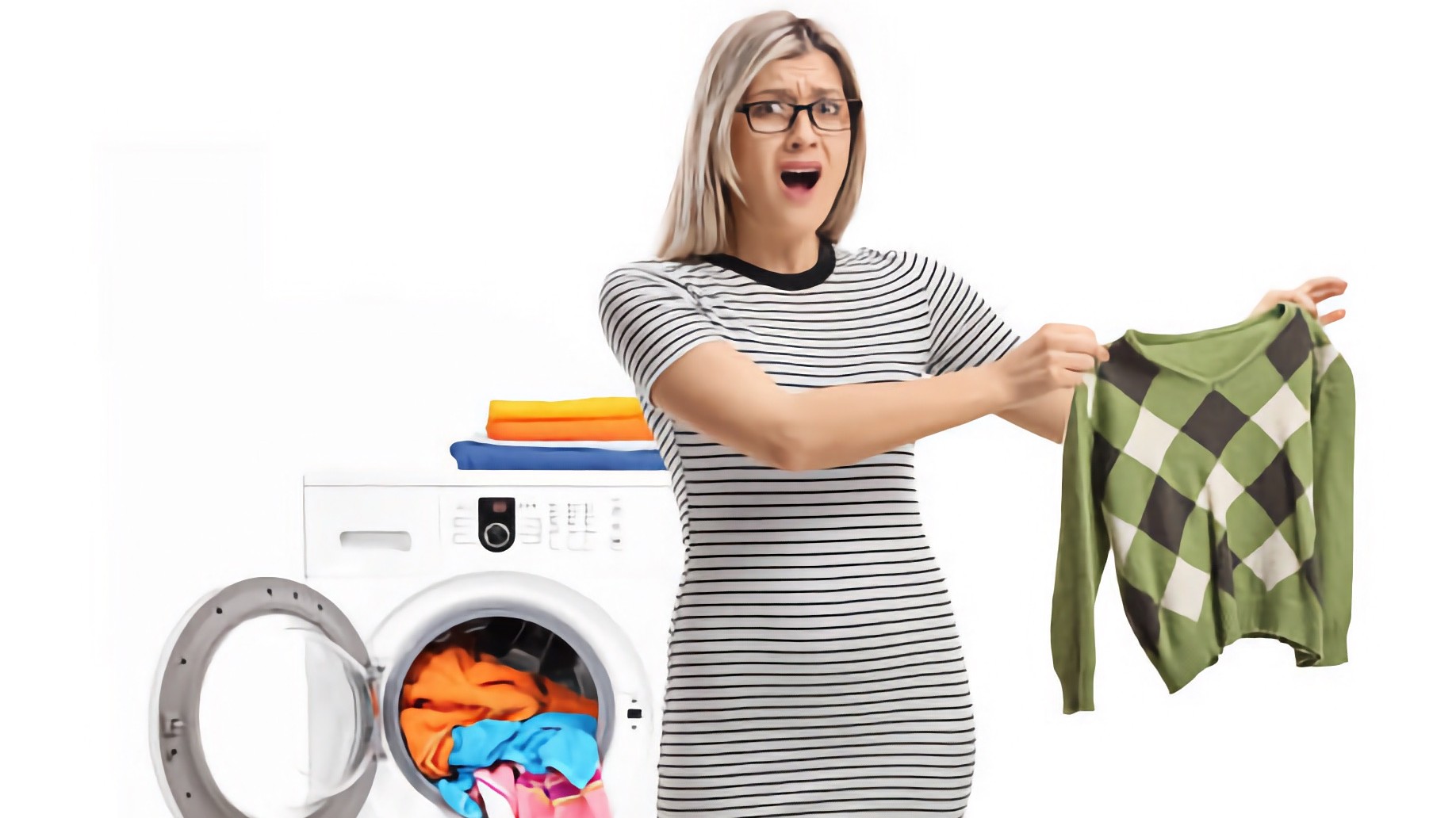 Shrinkage is avoided when air drying clothes