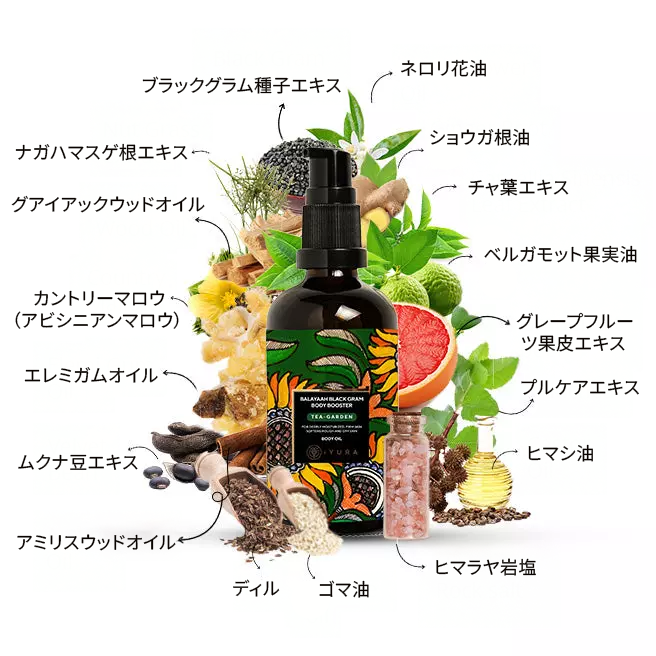 ingredients of balaayah tea garden