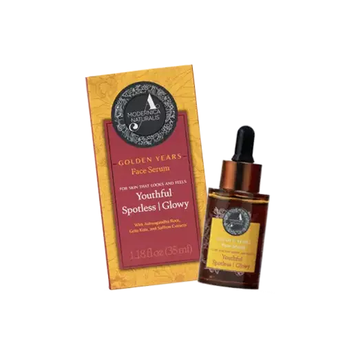 Golden years face serum