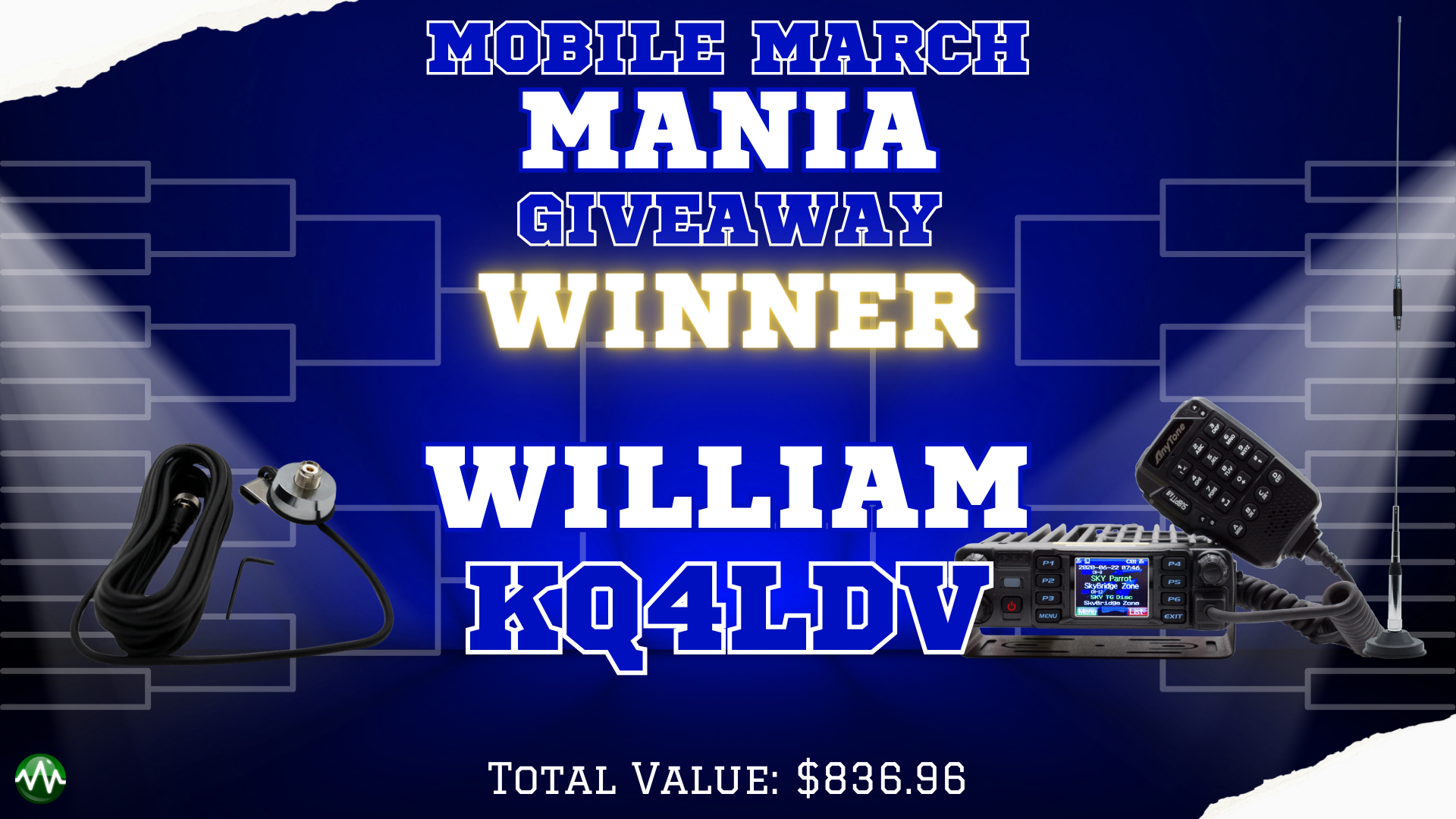 Moblie March Mania Giveaway Winner