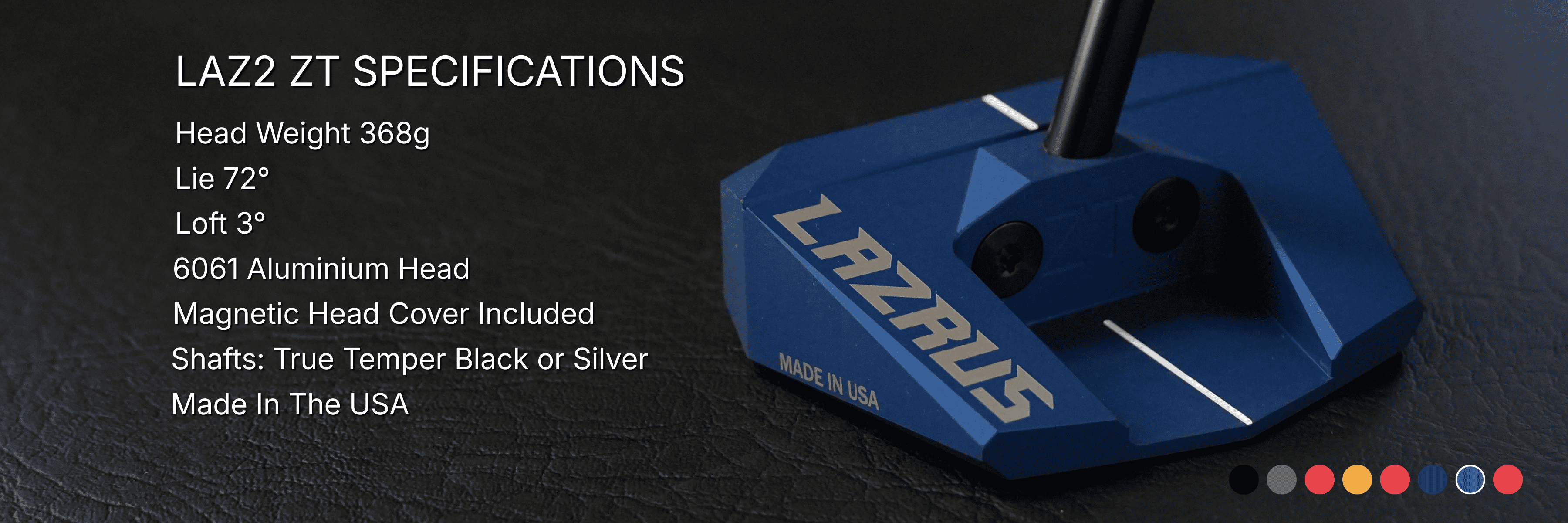 Lazrus Golf Specifications