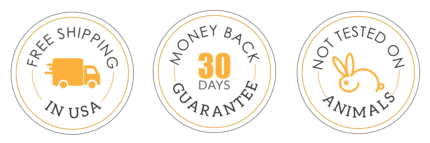 Free shipping in USA | 30 days money back guarantee | not tested on animals 1