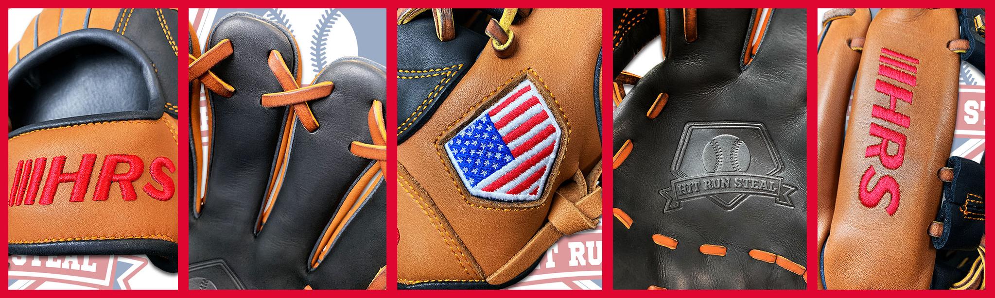 Limited Edition All-American Gloves – Hit Run Steal