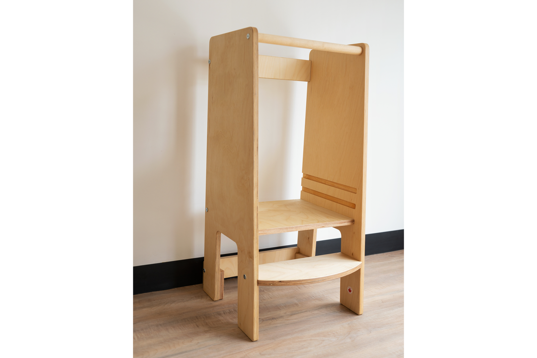 Learning Tower - Made In Canada. Food Safe Finish. Designed For Safety. -  The Montessori Room