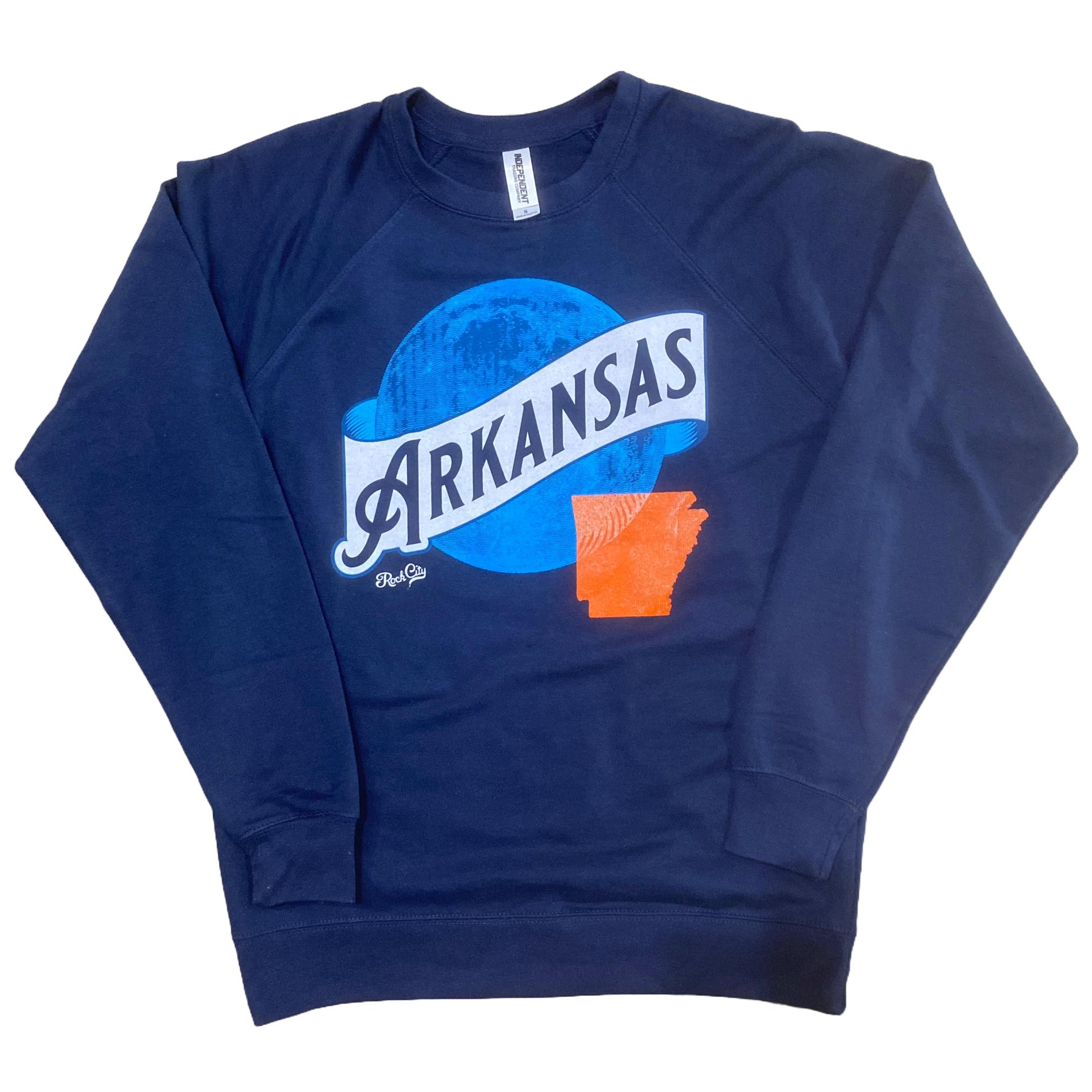Arkansas Tie Dye Sweatshirt
