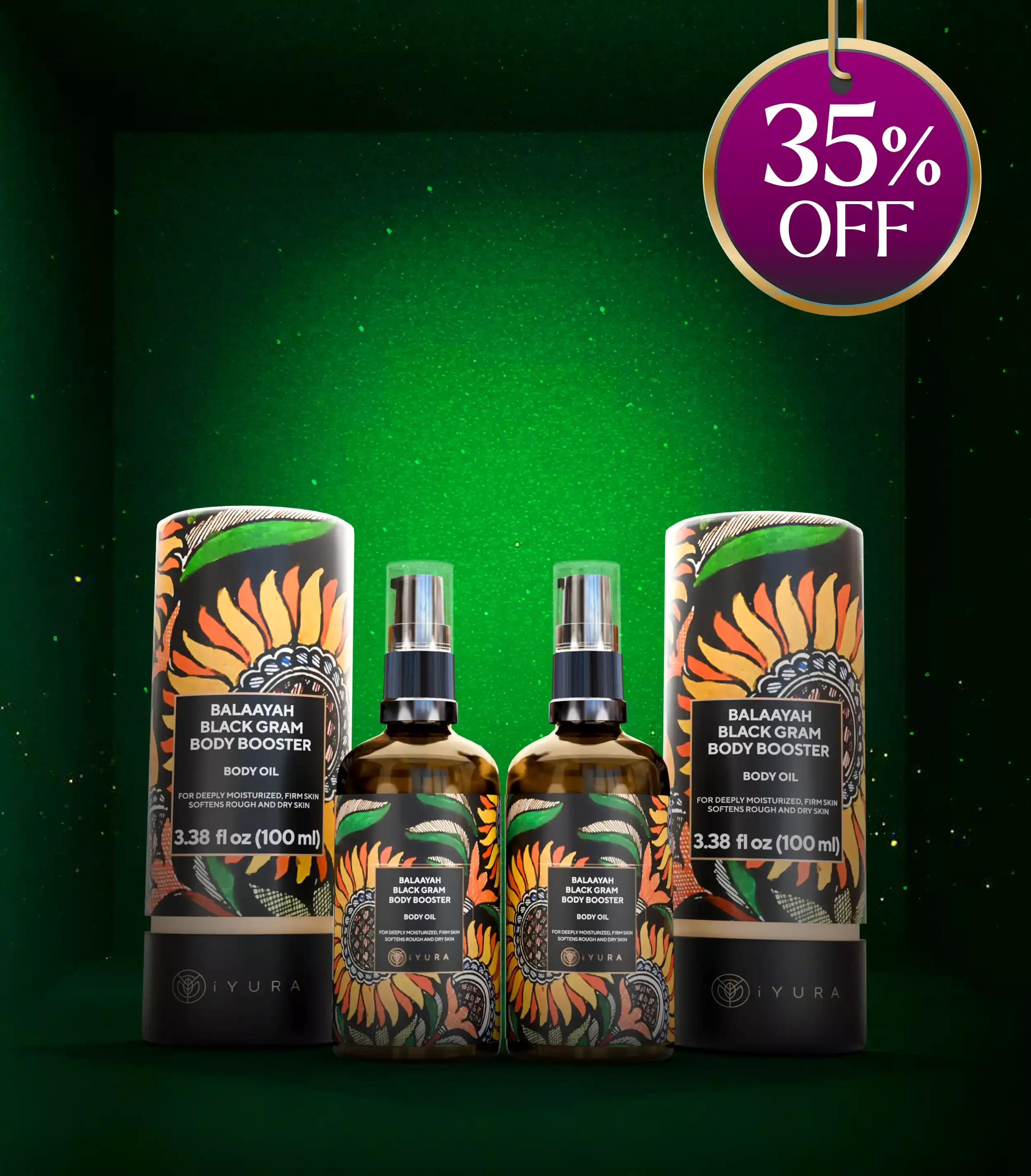 Balaayah Black Gram Body Booster Pack of 2 - 35% Off