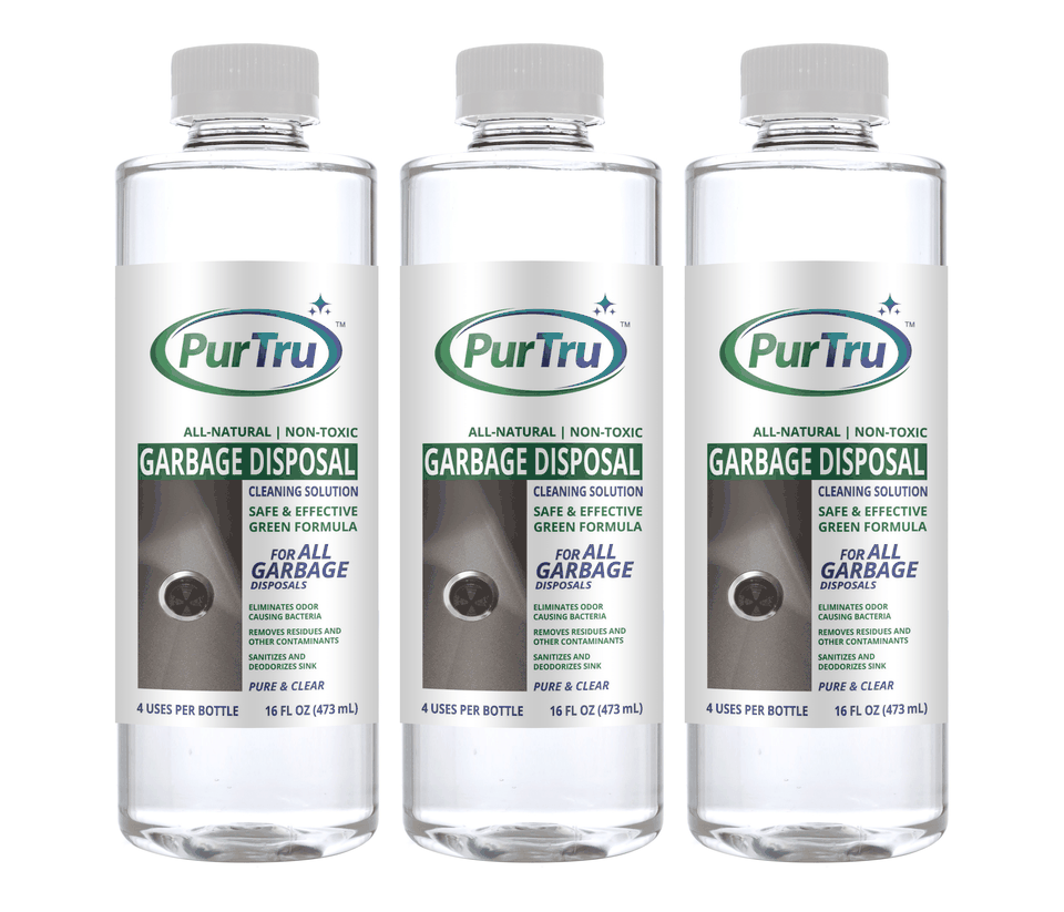 Garbage Disposal Deodorizing and Cleaning Solution (3 Pack)