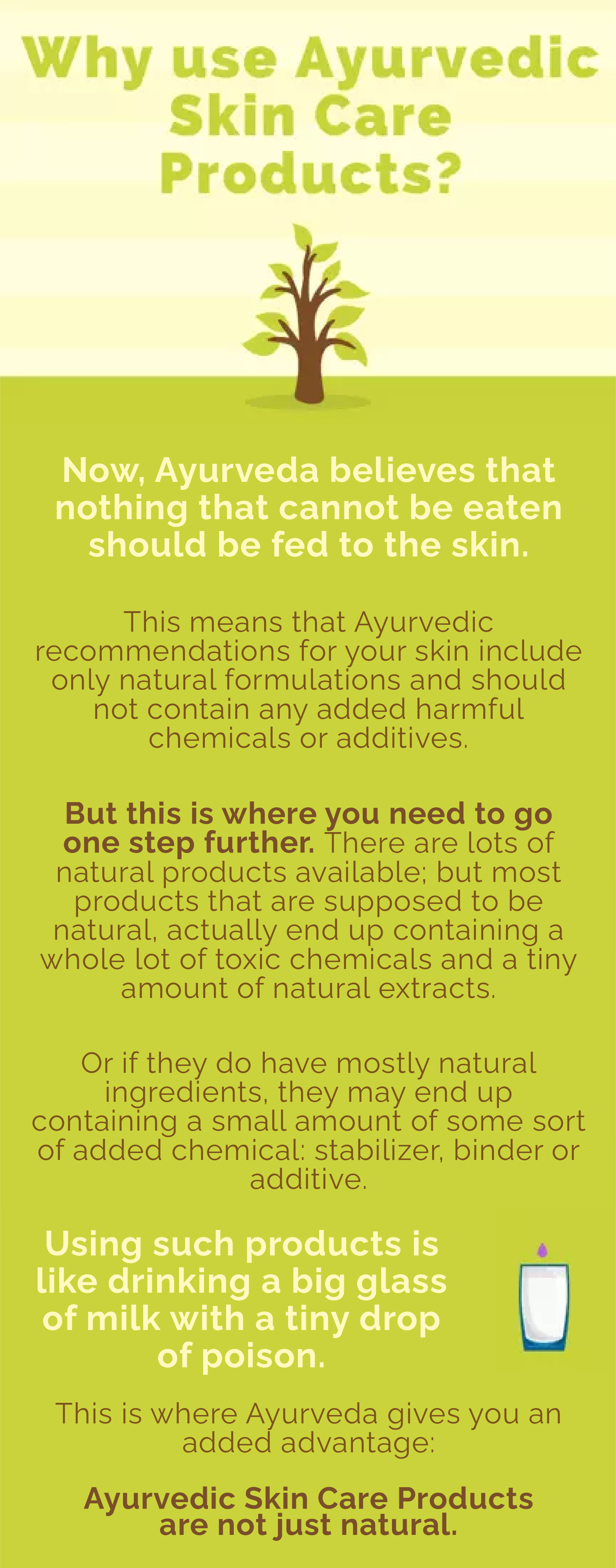 why use ayurvedic skincare products?