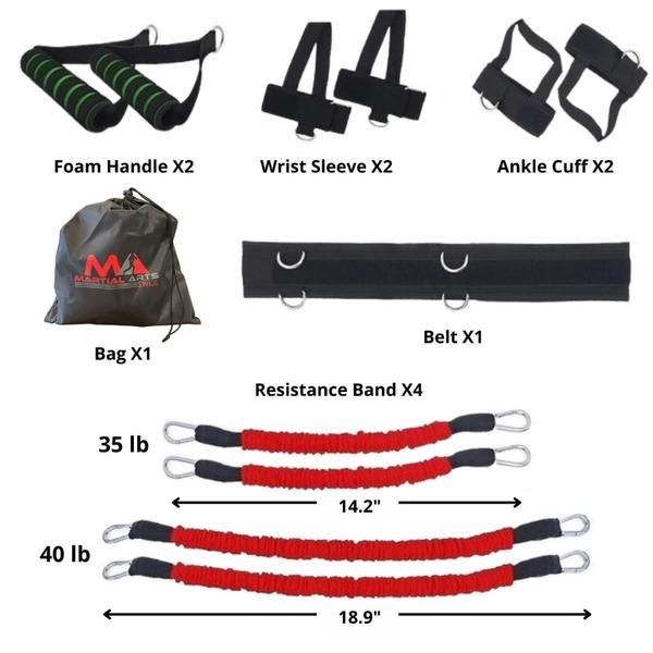 thumbnail image 2 of OYINDIZ Boxing Training, Boxing Resistance Bands, Punching Equipment 2 of 12