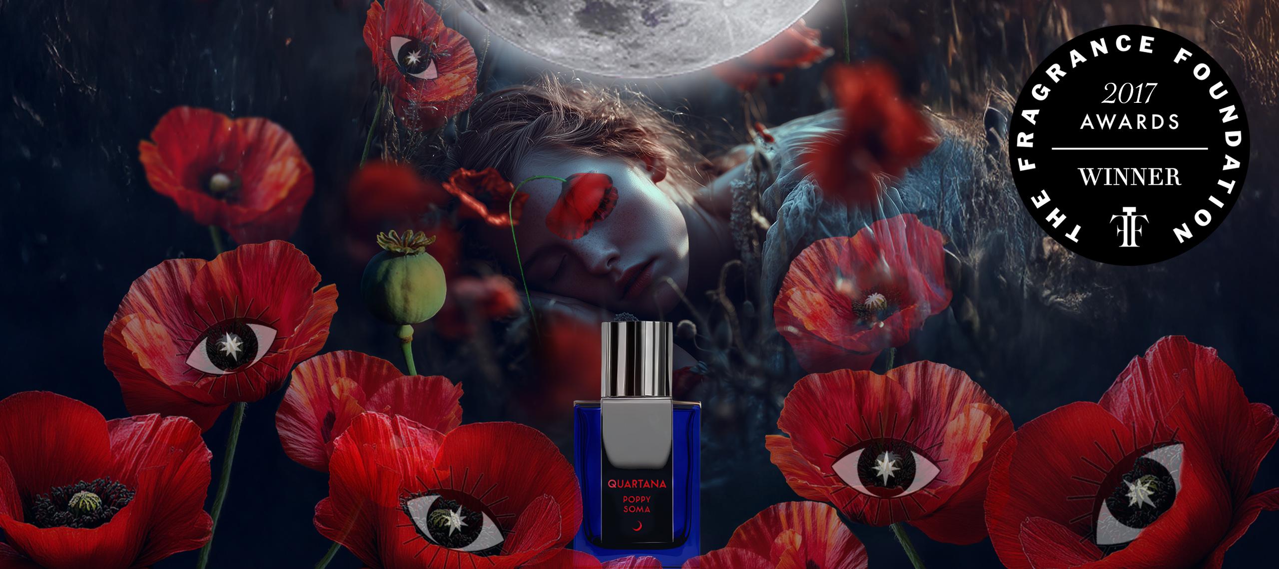 Best-selling fragrance Poppy Soma by Quartana