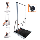SoloStrength® Freestanding Ultimate Series Adjustable Height Home Outdoor Gym Equipment Pull Up Dip Bar Training Station