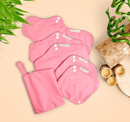 pads menstruels lavables chez La Bande à Anna