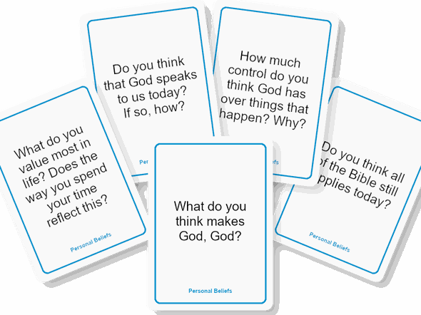 CHRISTIAN Pack – Talking Point Cards