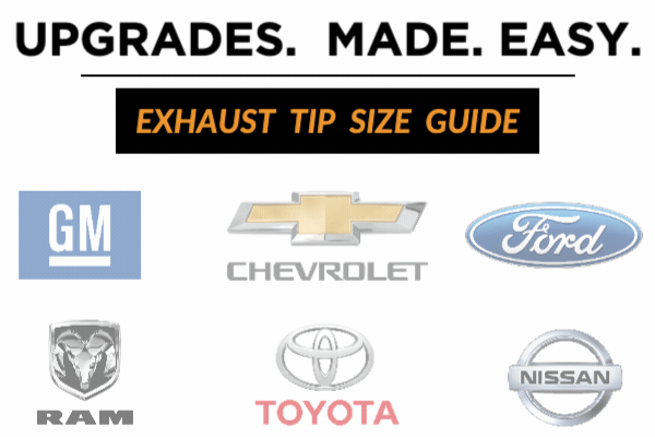 TSO Octagon Exhaust Tip Size Guide