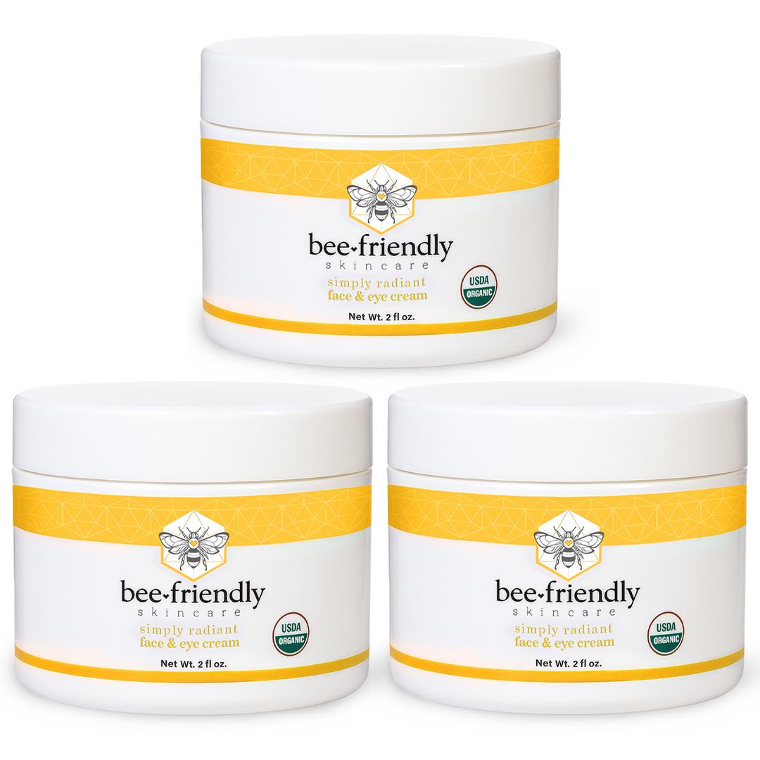 Face and Eye Cream USDA Certified Organic Moisturizer, All In One Face, Eye, Neck, Decollete Cream 2 oz