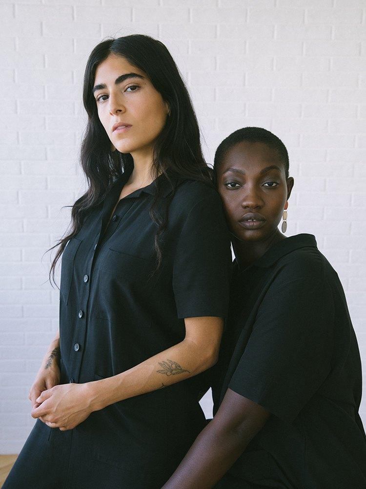 Finn Jumpsuit Linen Tencel Black