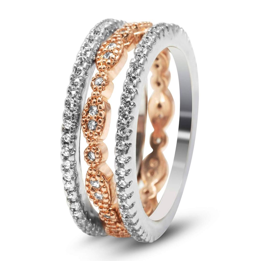 Juliana three-ring set