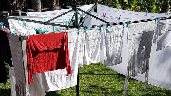 Clothesline for a Family of 6 Space Drying Capacity