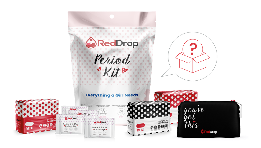 Ruby Love's First Period Kit  More than a gift, offer a moment to
