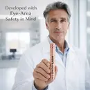 doctor holding show lash bottle