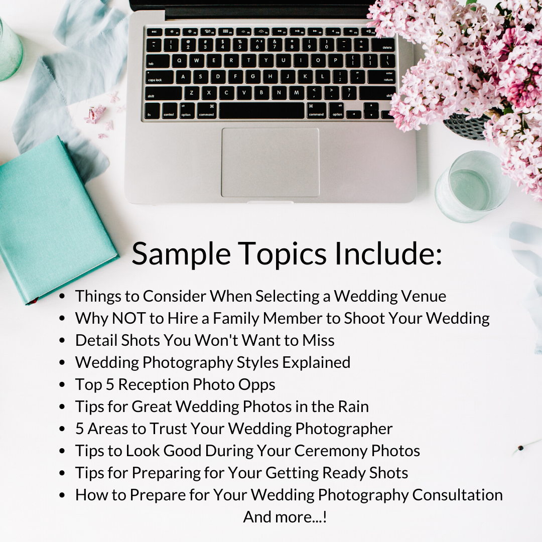 Sample Wedding Blog Post