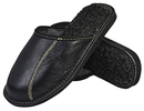 Stavros - Mens indoor leather slippers - Reindeer Leather