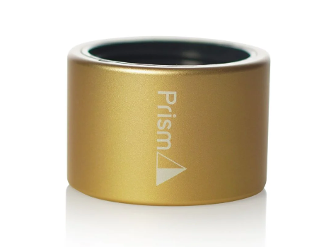 An image of a gold colored Prism Halo connector