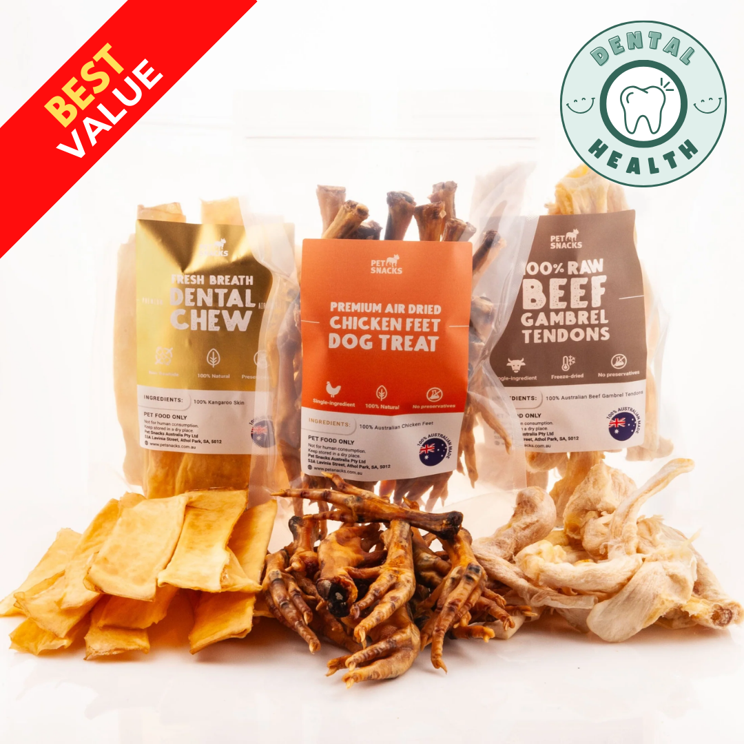 Dental Variety Trio Pet Snacks 
