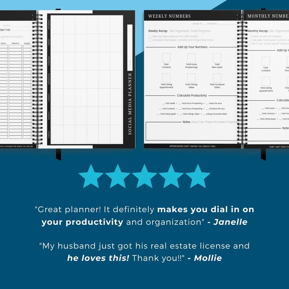 Real Estate Agent Planner Pro