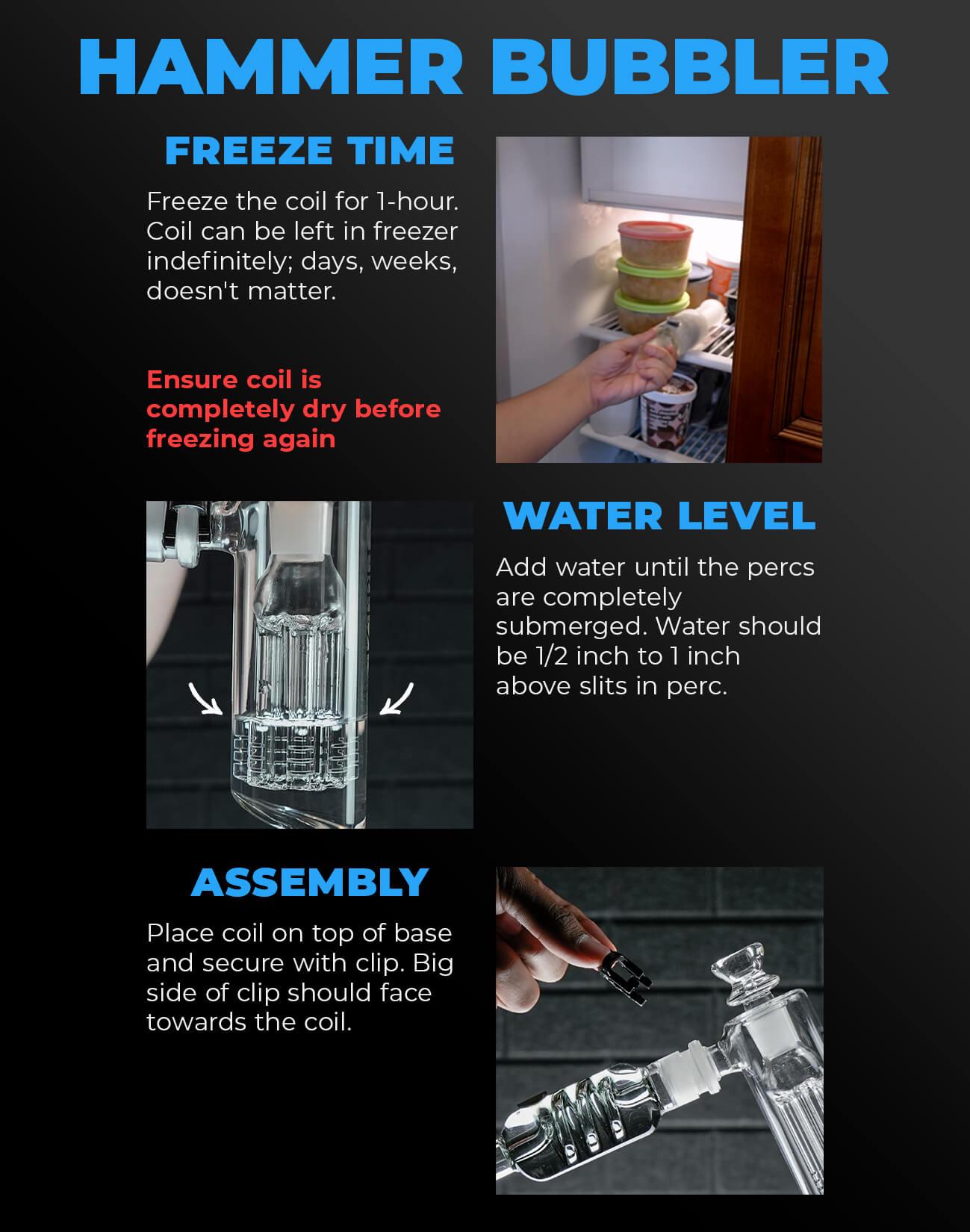 freeze pipe bubbler infographic