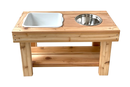 Cedar Multi-Use Play Table/Mud Kitchen - Made in Canada, Just Playing, Toronto, Cedar Play Kitchen