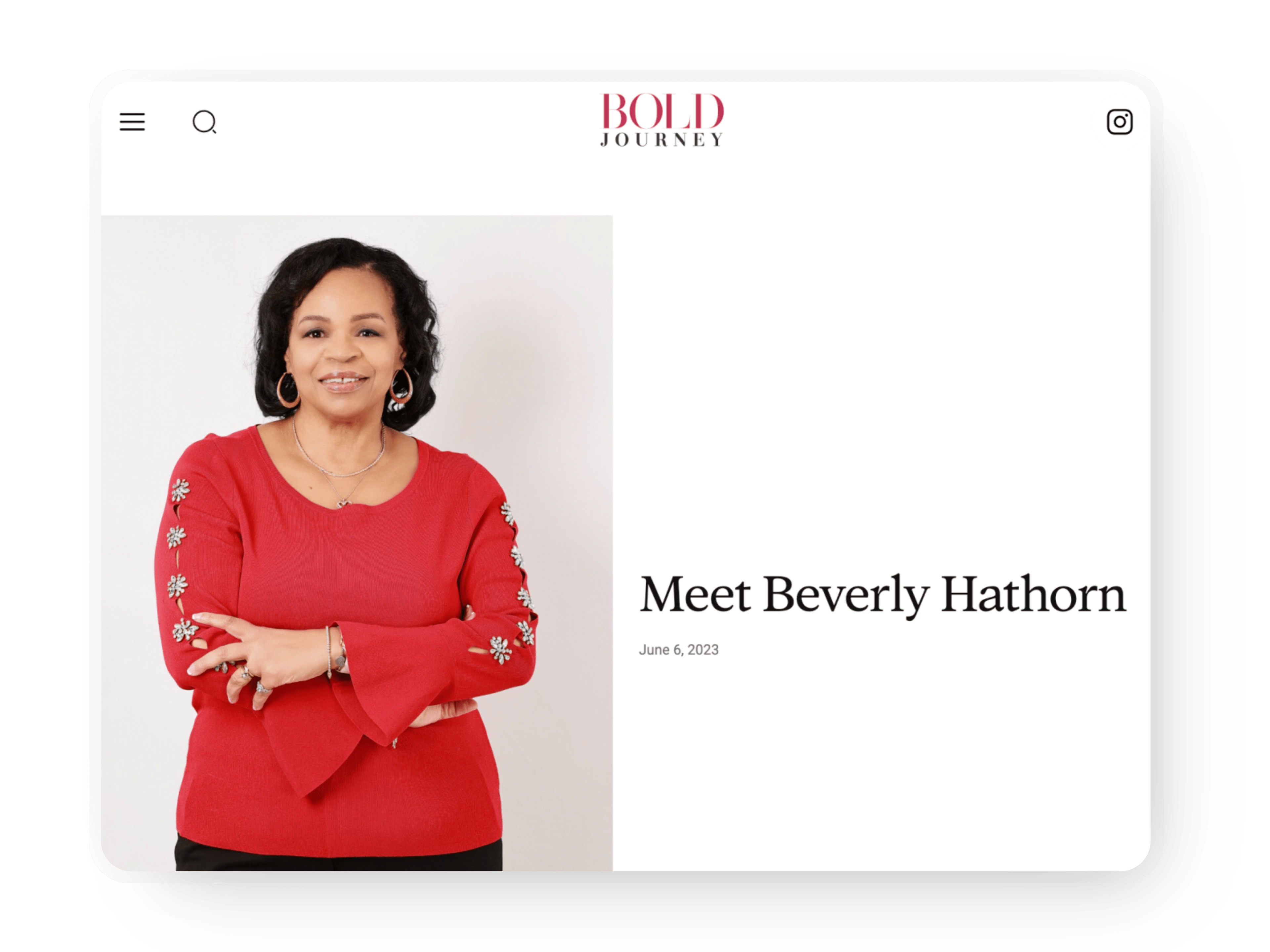 Meet Beverly Hathorn